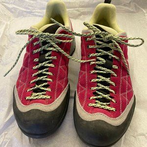 SCARPA Zen Pro Hiking and Approach Shoes US W8 M7 EU 39.5 Red Cherry Lime